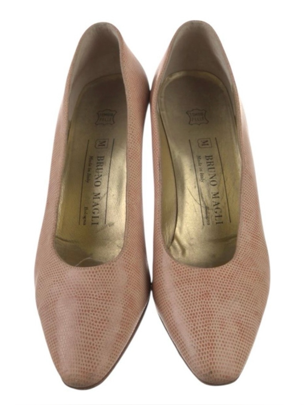 Classic Pointed-Toe Kitten Heel Pump in Nude Blush Pink